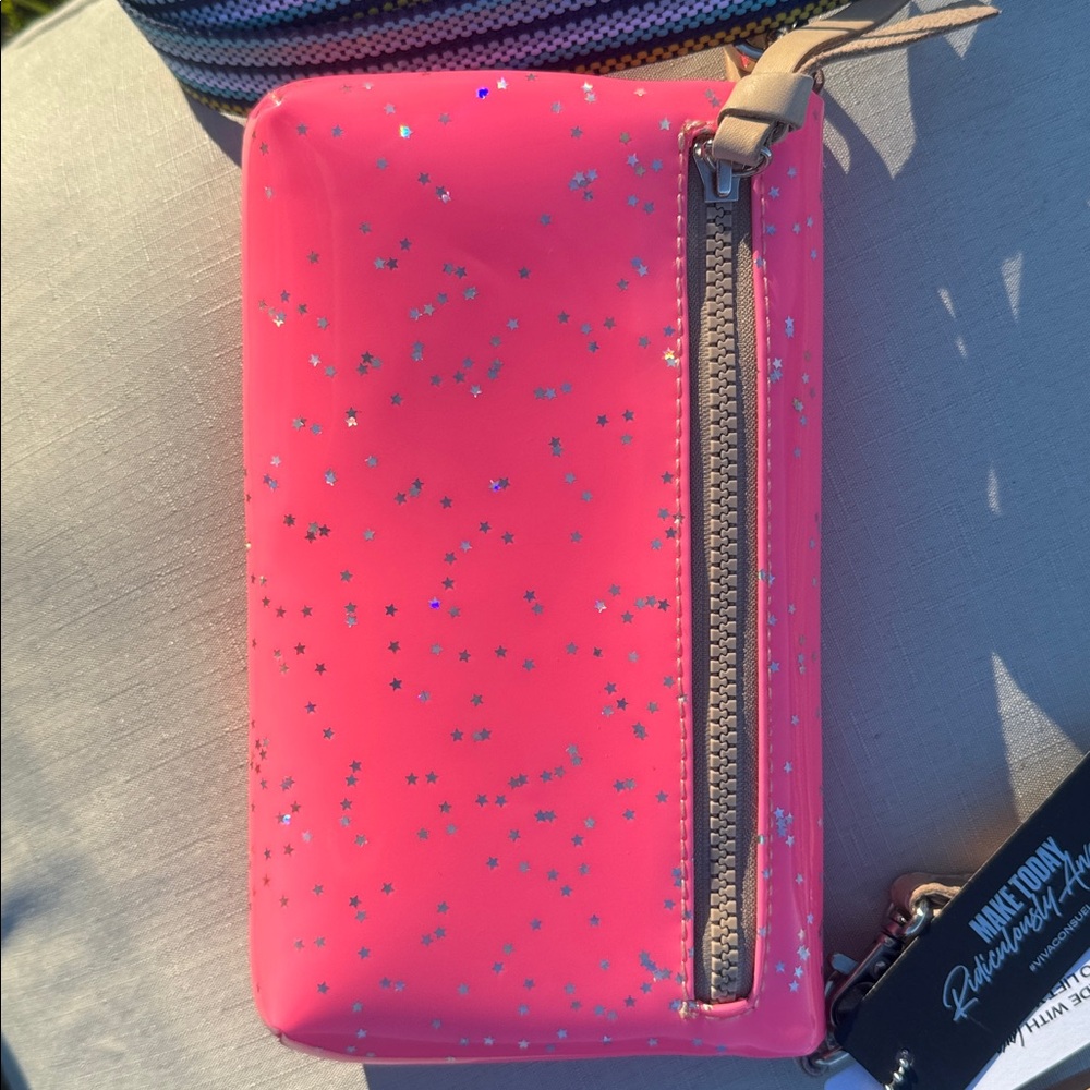 Consuela Pink Glitter Wristlet - Picture 3 of 7